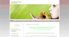 Desktop Screenshot of hautarztzentrum-am-harras.de