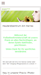 Mobile Screenshot of hautarztzentrum-am-harras.de